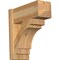 Ekena Millwork Merced Rough Sawn Craftsman Outlooker, Western Red Cedar, 8"W x 20"D x 20"H OUT08X20X20MRC04RWR - alternate 1